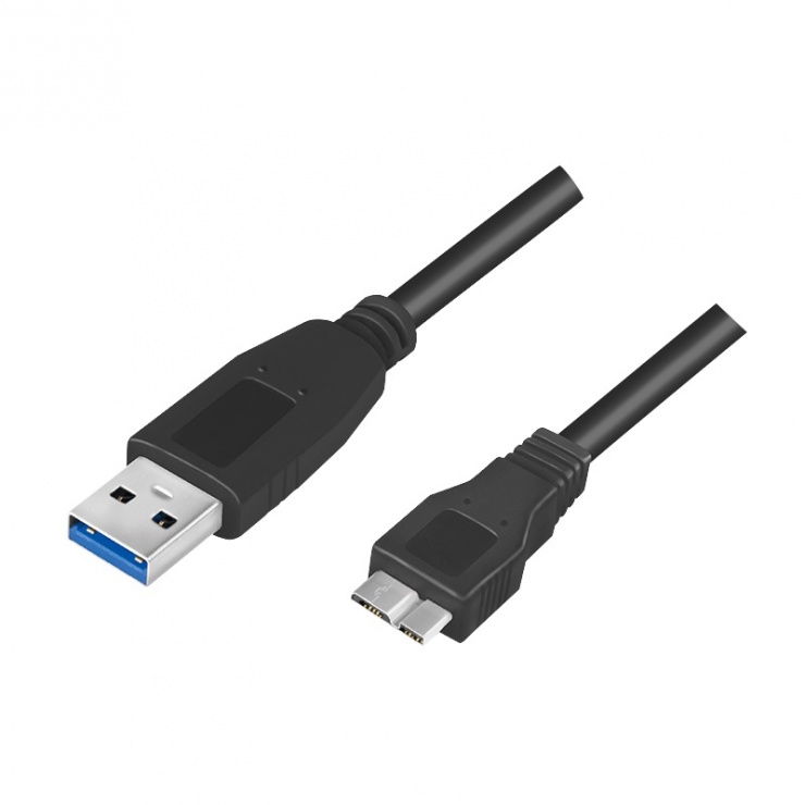 Imagine HUB USB 3.0 cu 3 porturi + cititor carduri Aluminiu, Logilink CR0045